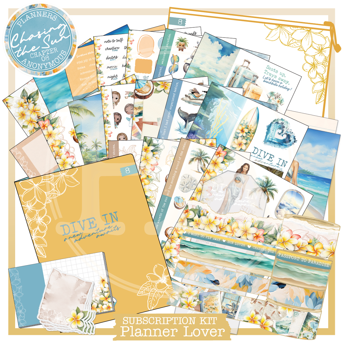 CH08: Chasing the Sun Planner Lover Kit