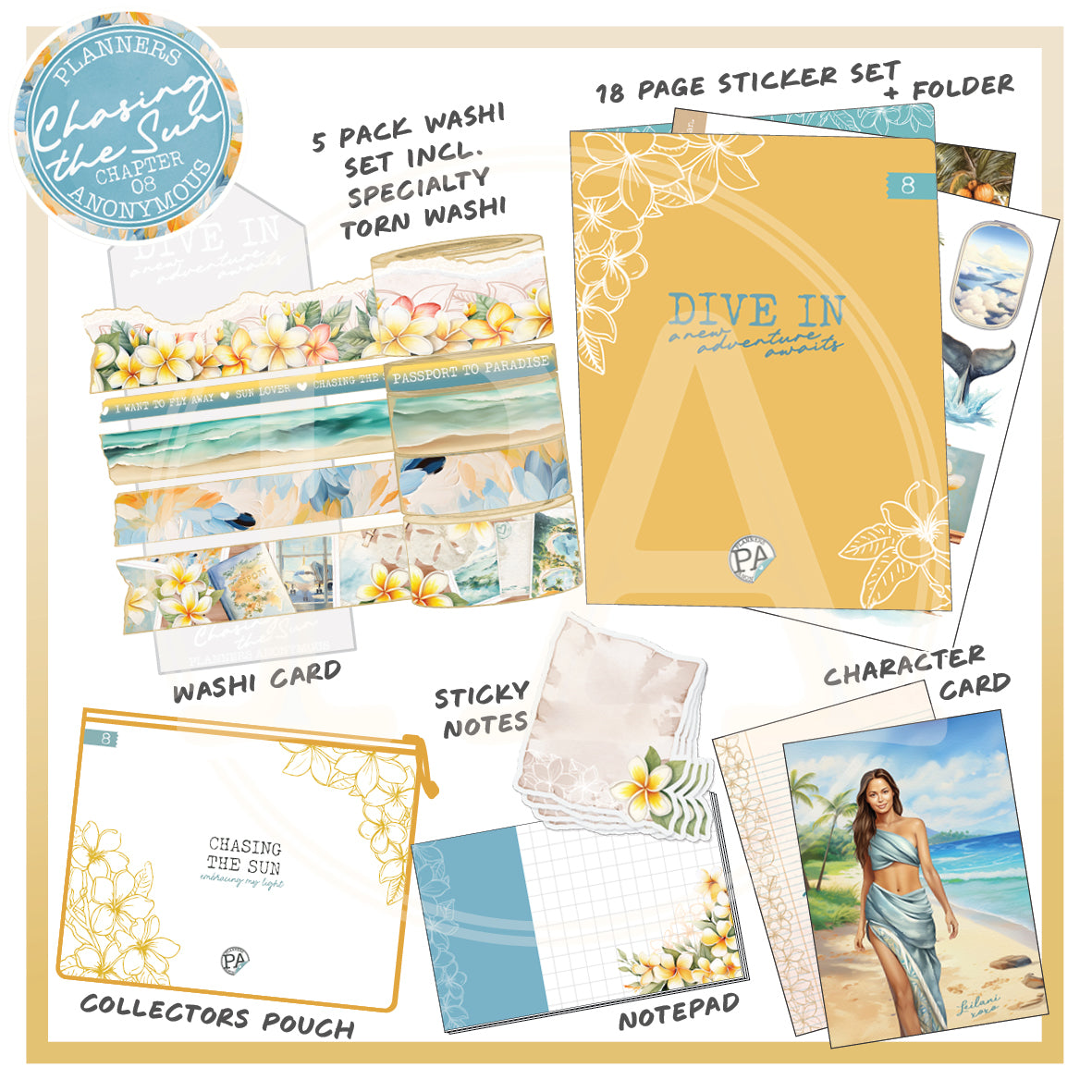 CH08: Chasing the Sun Planner Lover Kit