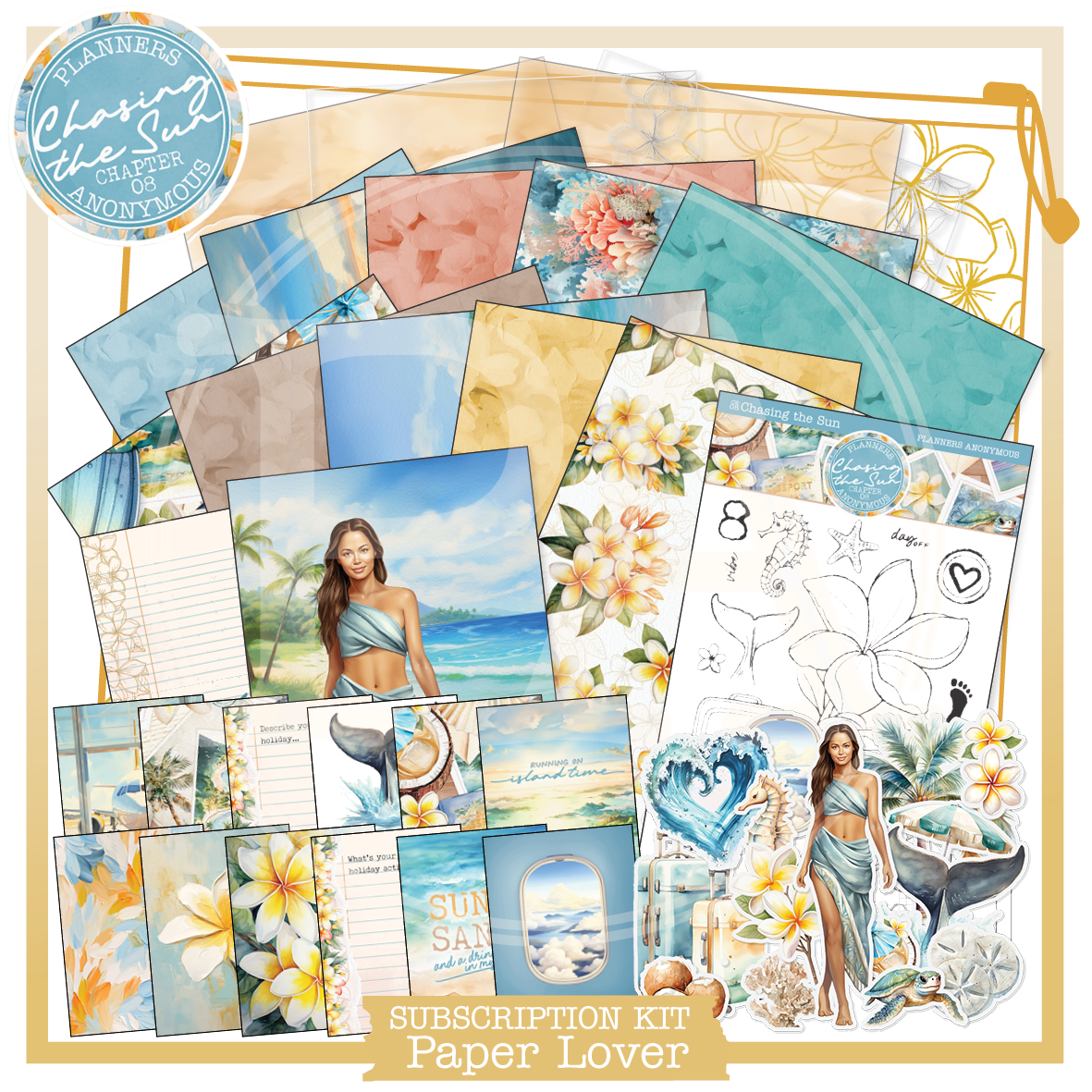 CH08: Chasing the Sun Paper Lover Kit