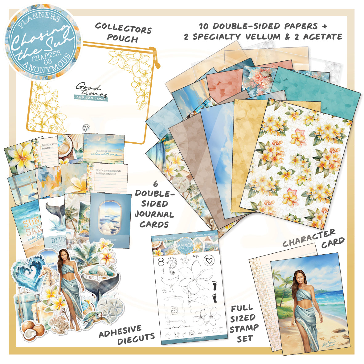 CH08: Chasing the Sun Paper Lover Kit