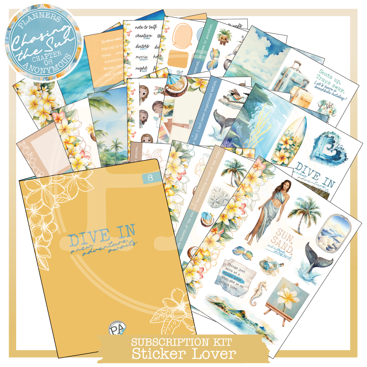 Chapters: Q3 Sticker Lover Bundle