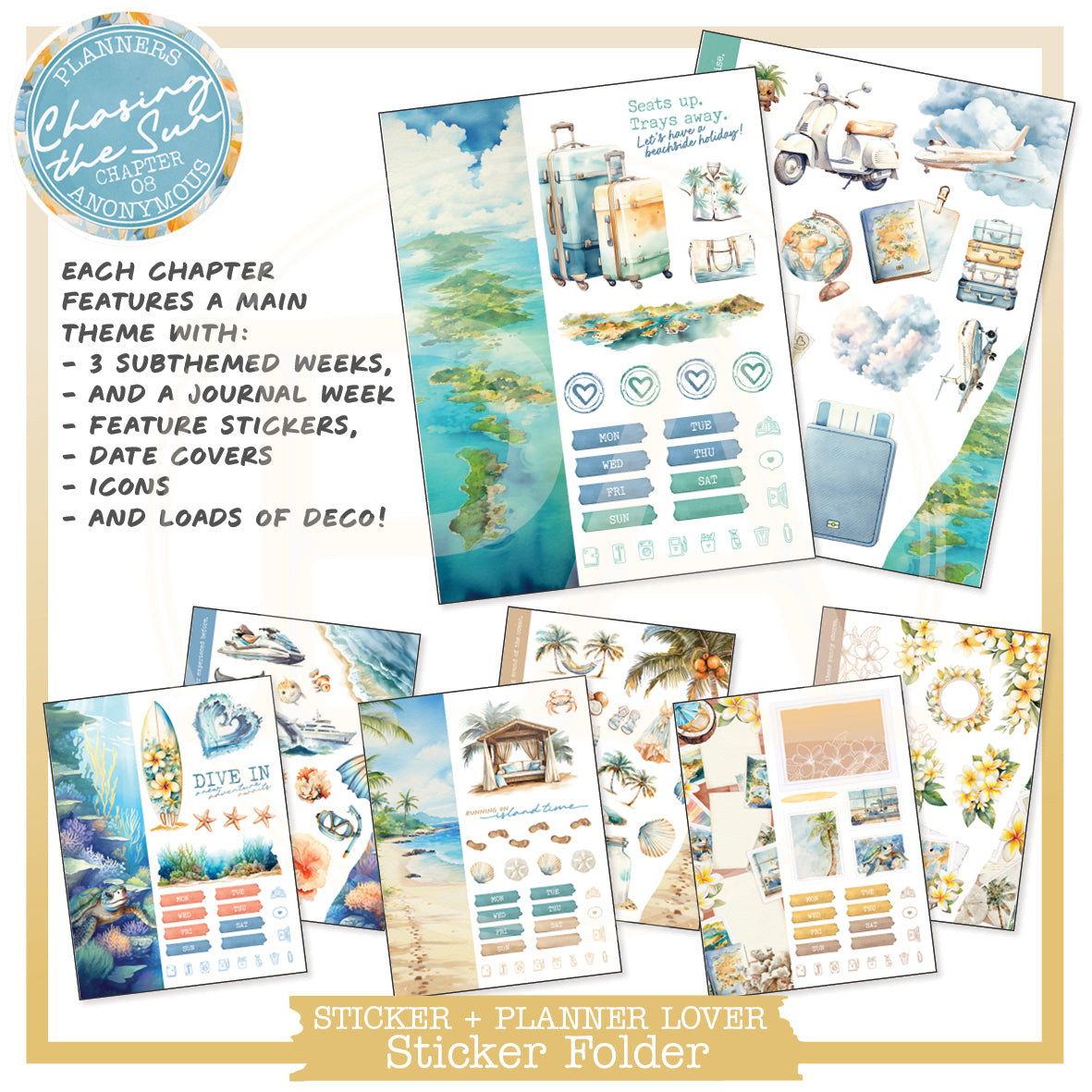 CH08: Chasing the Sun Planner Lover Kit