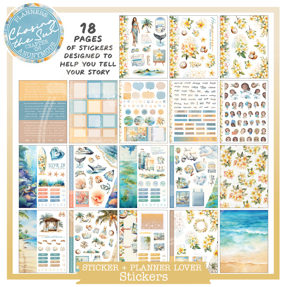 CH08: Chasing the Sun Planner Lover Kit