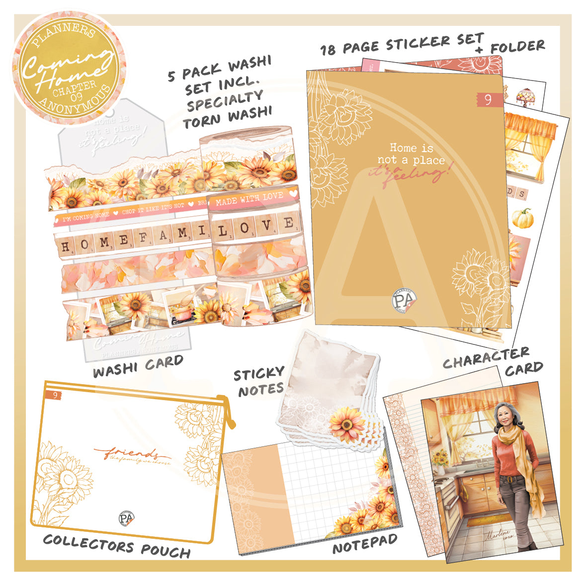 CH09: Coming Home Planner Lover Kit