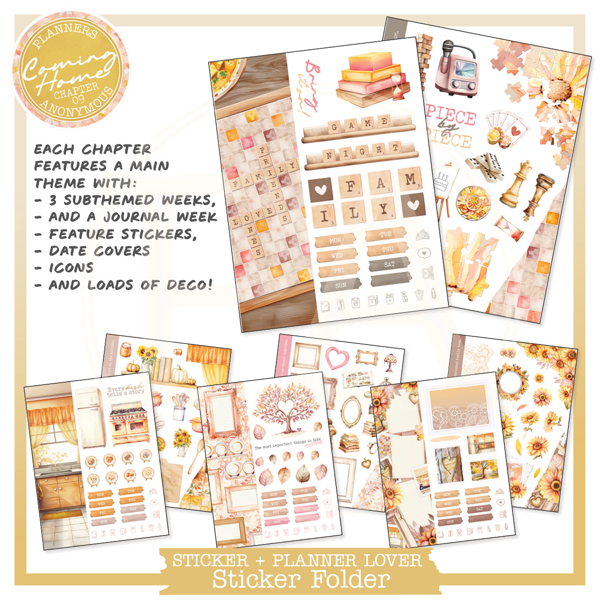 CH09: Coming Home Planner Lover Kit