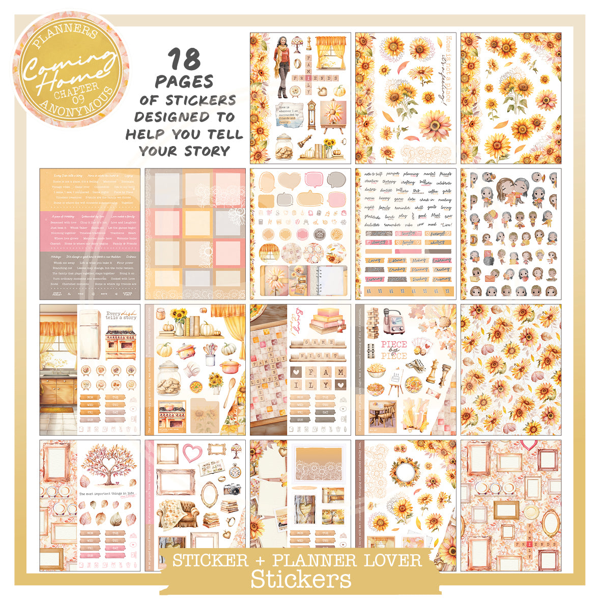 CH09: Coming Home Planner Lover Kit