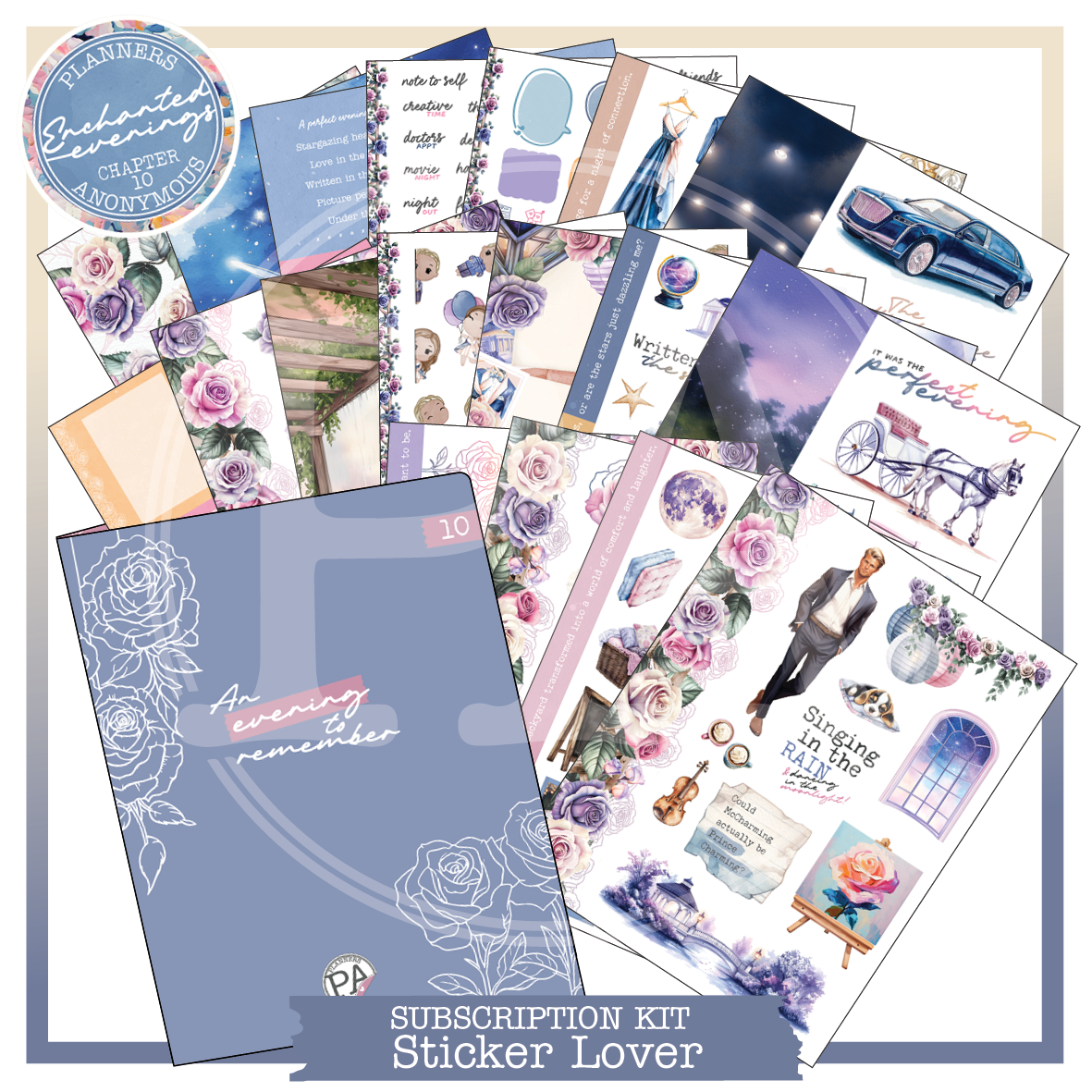 CH10: Enchanted Evenings Sticker Lover