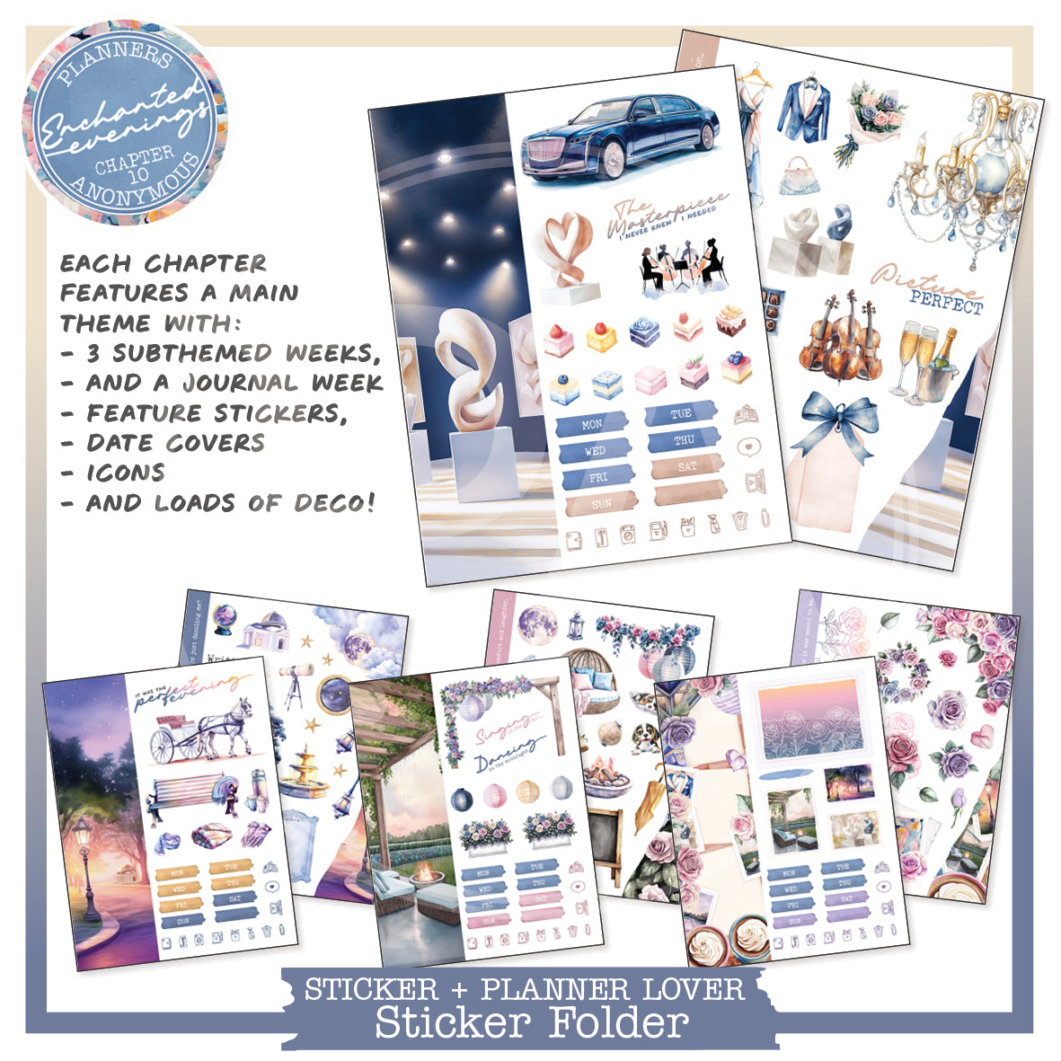 CH10: Enchanted Evenings Planner Lover Kit