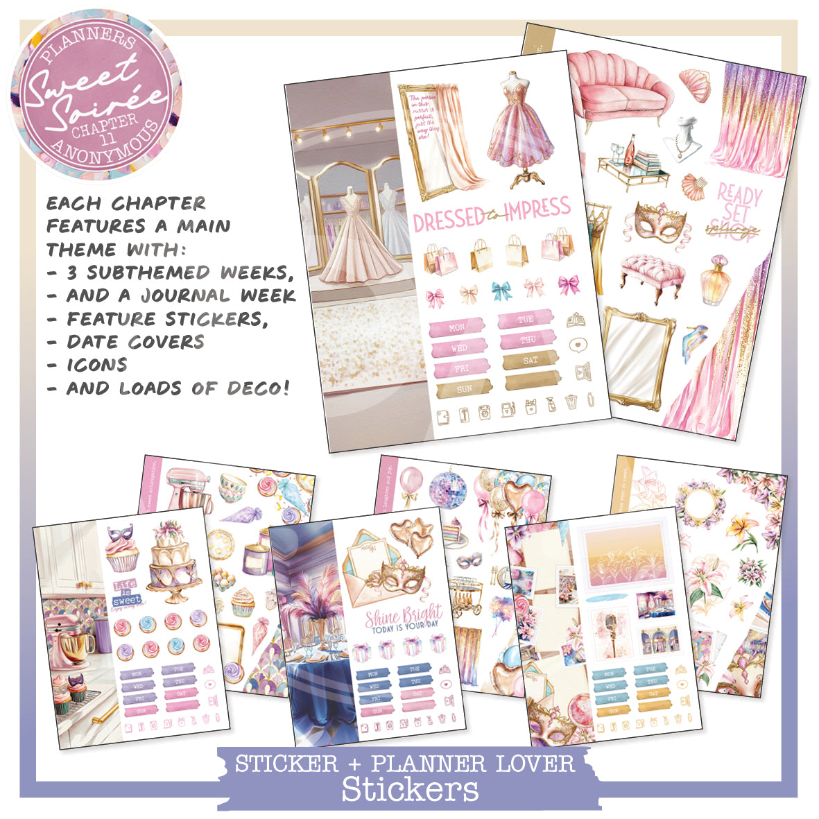 CH11: Sweet Soiree Sticker Lover