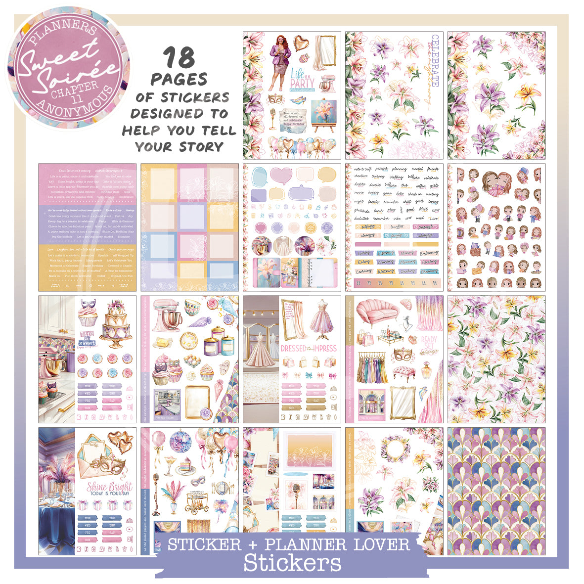 Chapters: Q4 Sticker Lover Bundle