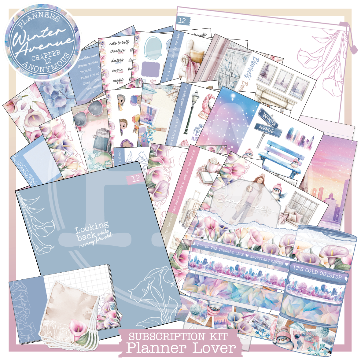 CH12: Winter Avenue Planner Lover Kit