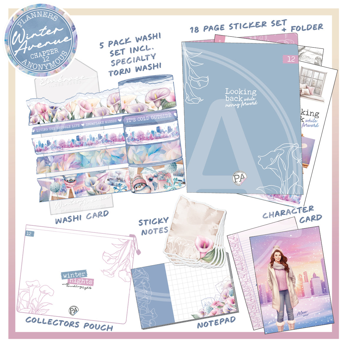 CH12: Winter Avenue Planner Lover Kit