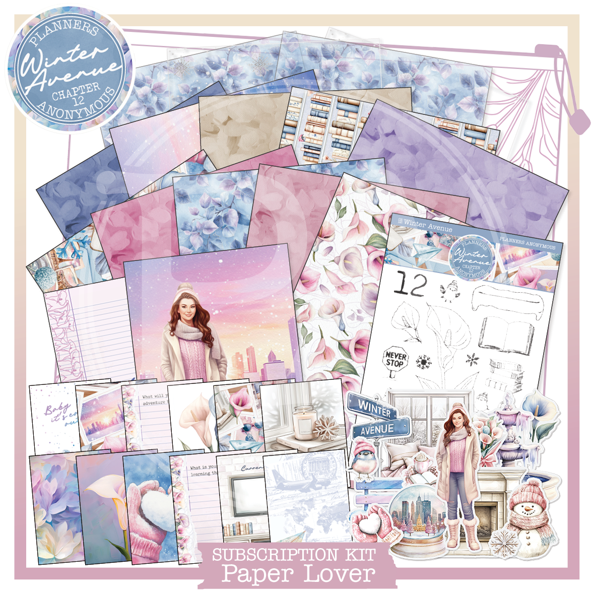 CH12: Winter Avenue Paper Lover Kit