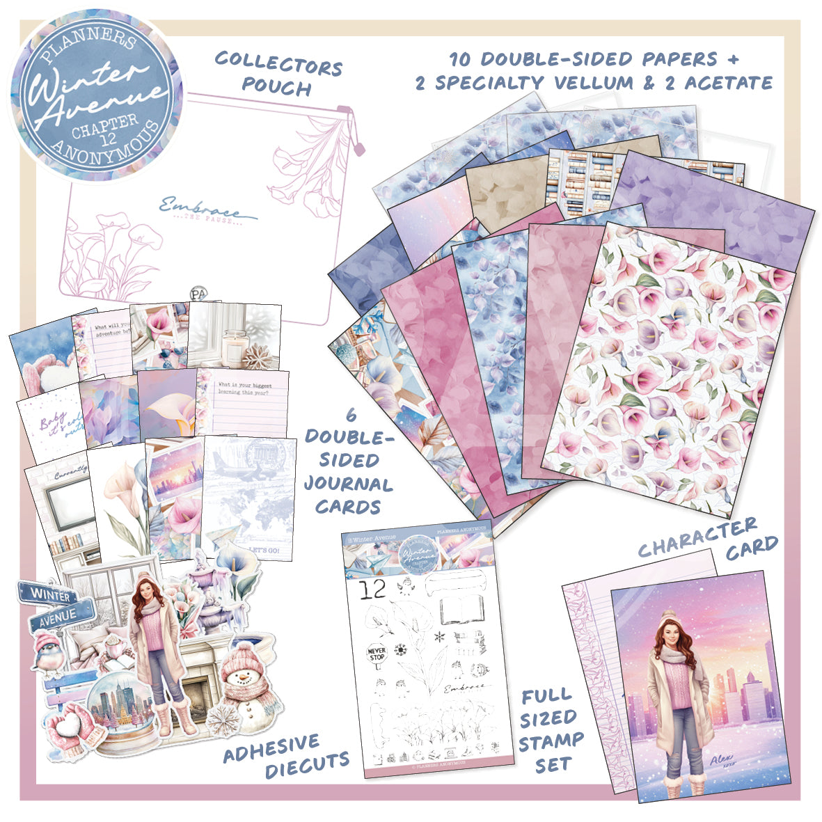 CH12: Winter Avenue Paper Lover Kit