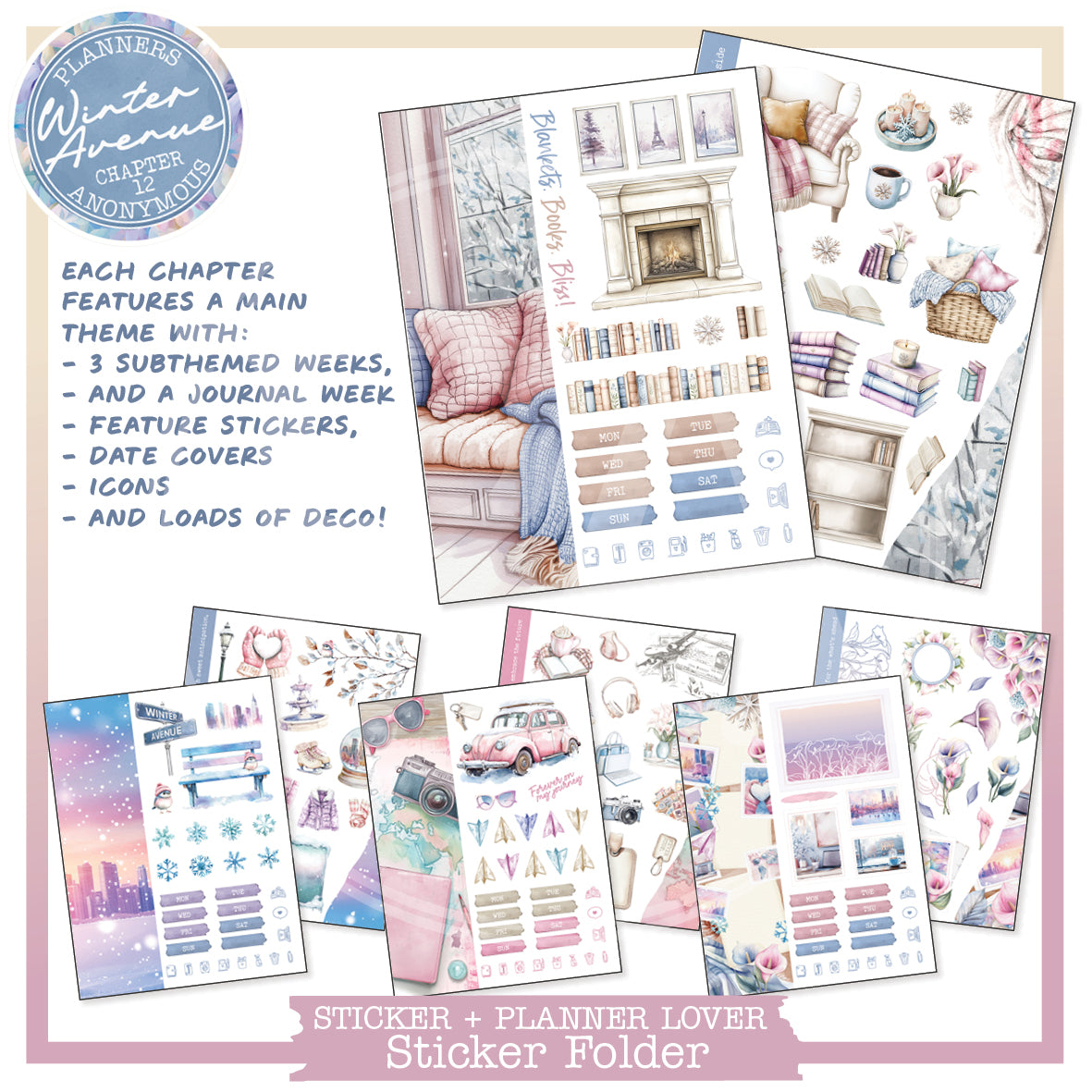 CH12: Winter Avenue Planner Lover Kit