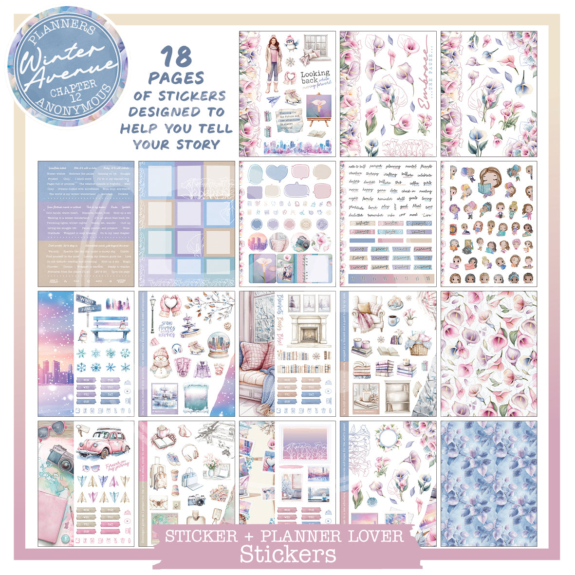 Chapters: Q4 Sticker Lover Bundle