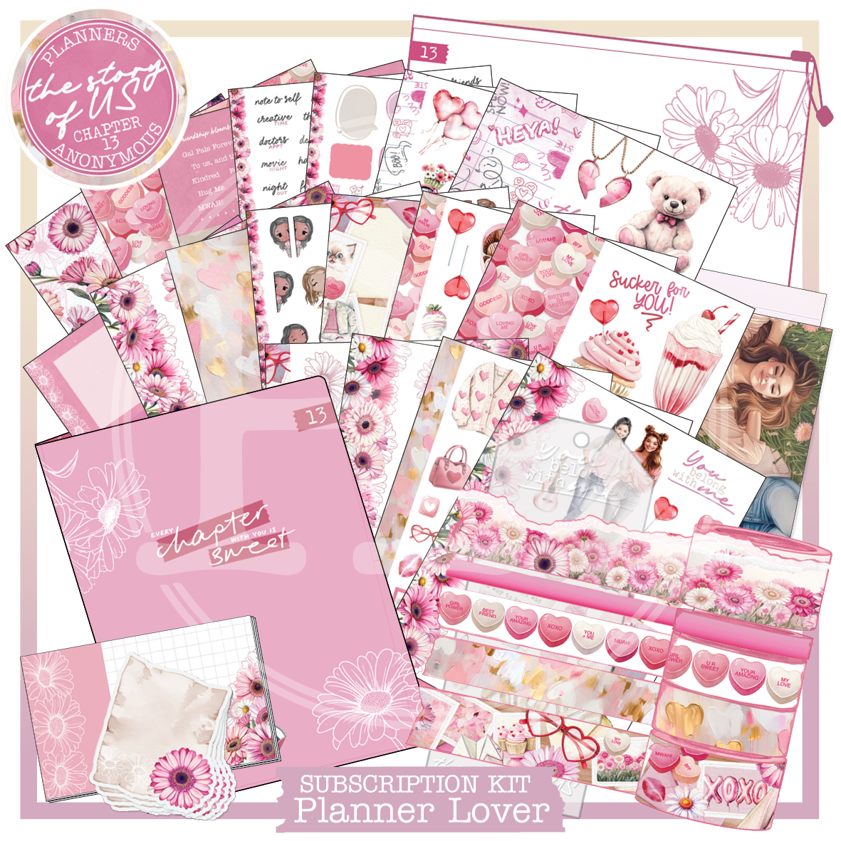 CH13: The Story of Us Planner Lover Kit