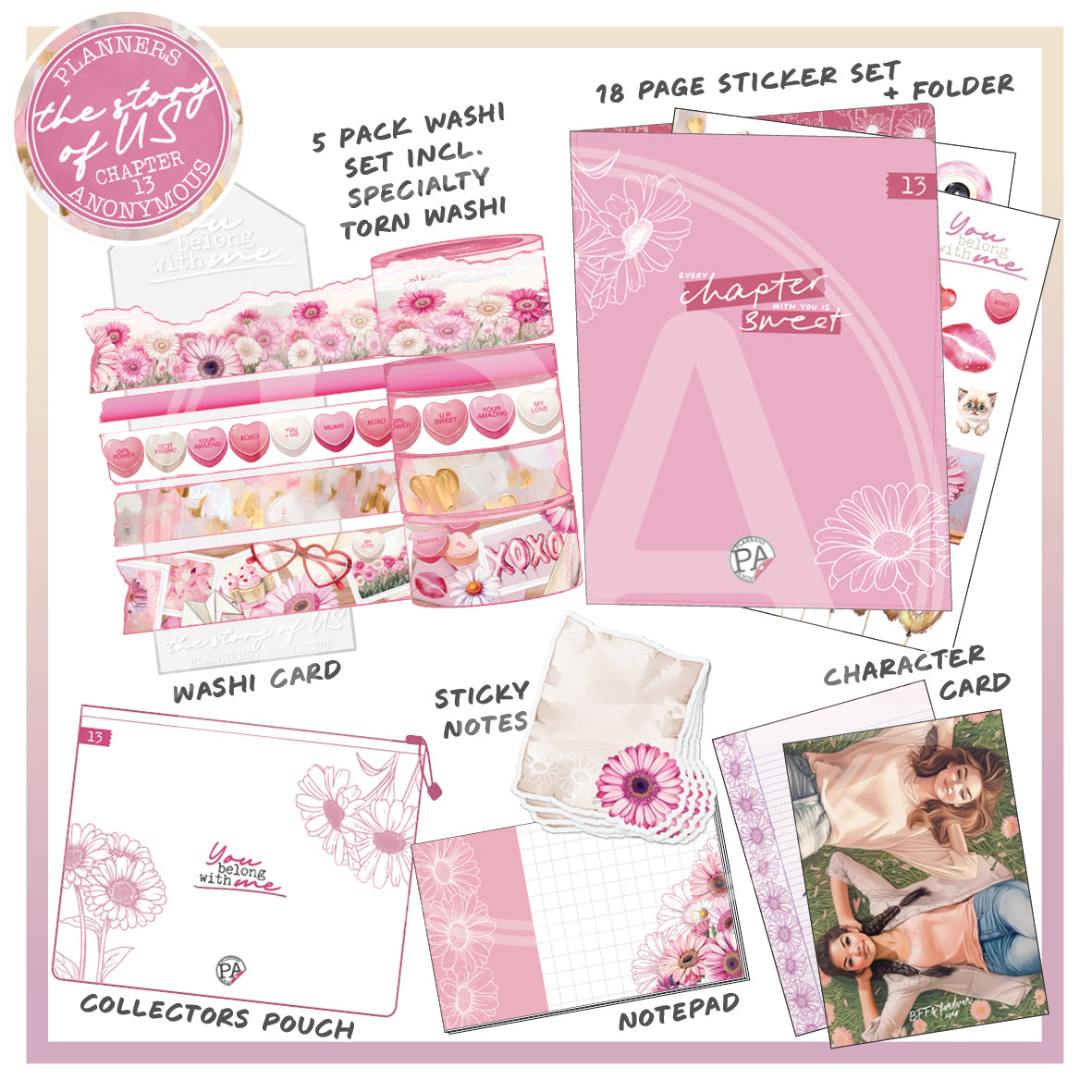 CH13: The Story of Us Planner Lover Kit