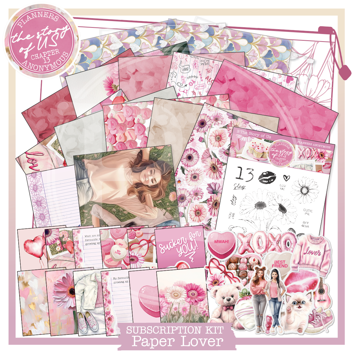 CH13: The Story of Us Paper Lover Kit