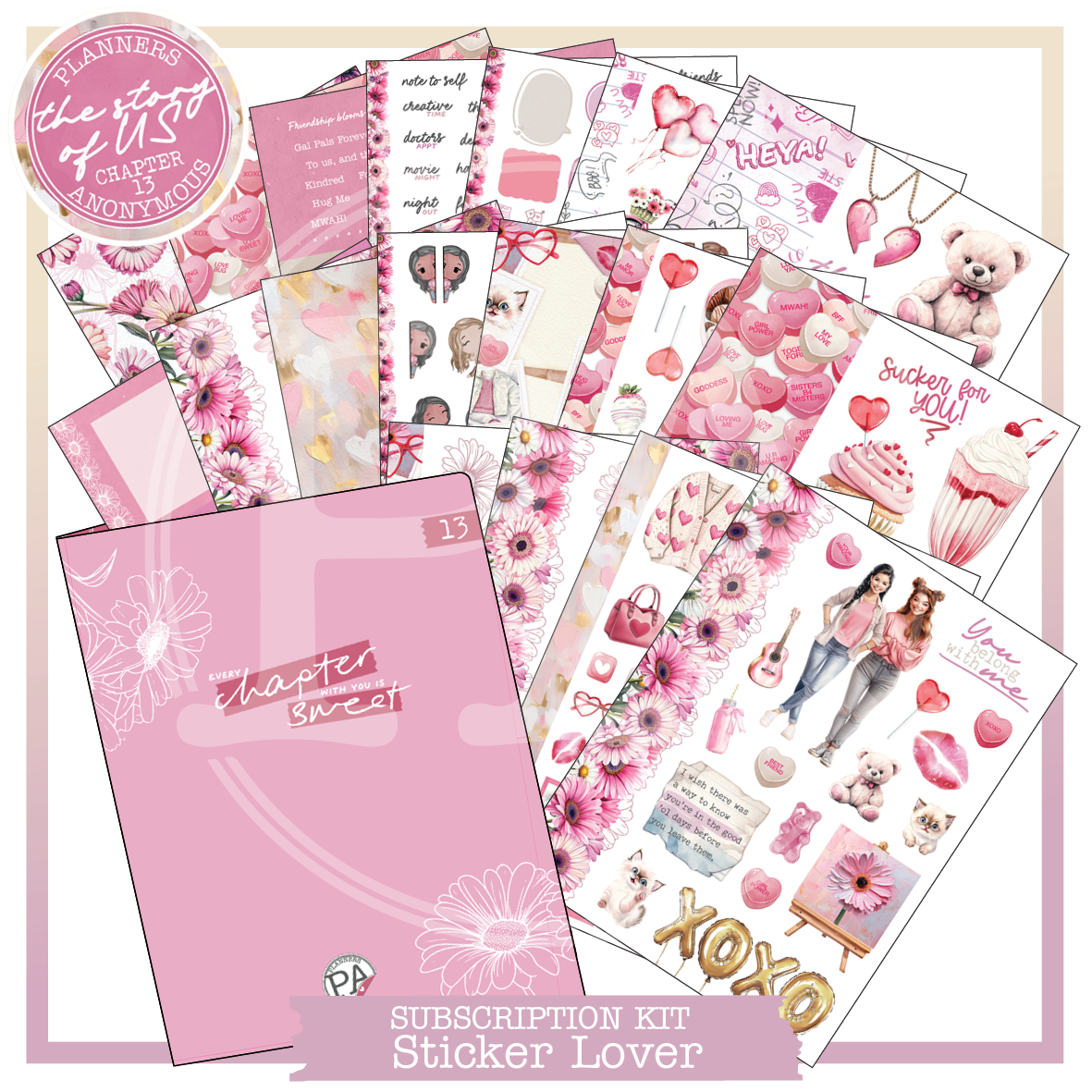 CH13: The Story of Us Planner Lover Kit