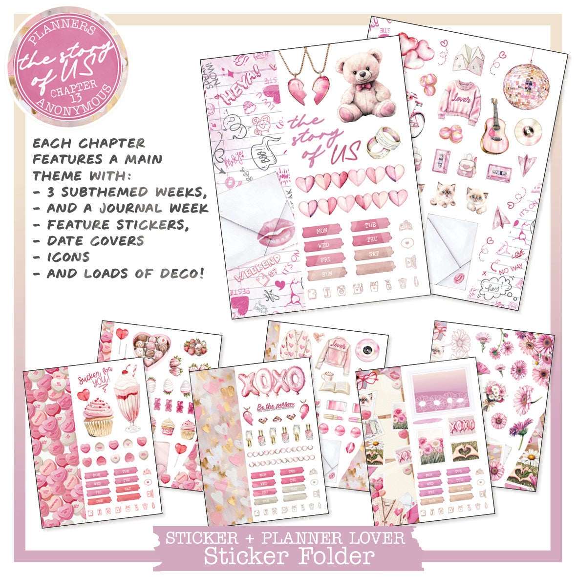 CH13: The Story of Us Planner Lover Kit