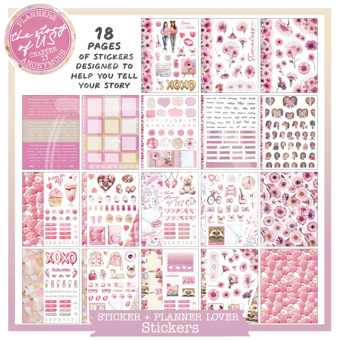 CH13: The Story of Us Planner Lover Kit