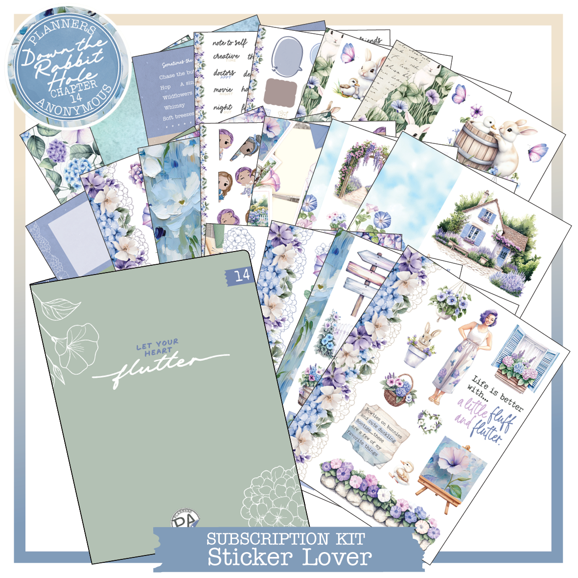 CH14: Down the Rabbit Hole Sticker Lover