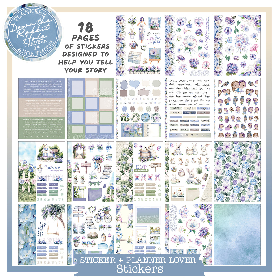 CH14: Down the Rabbit Hole Sticker Lover