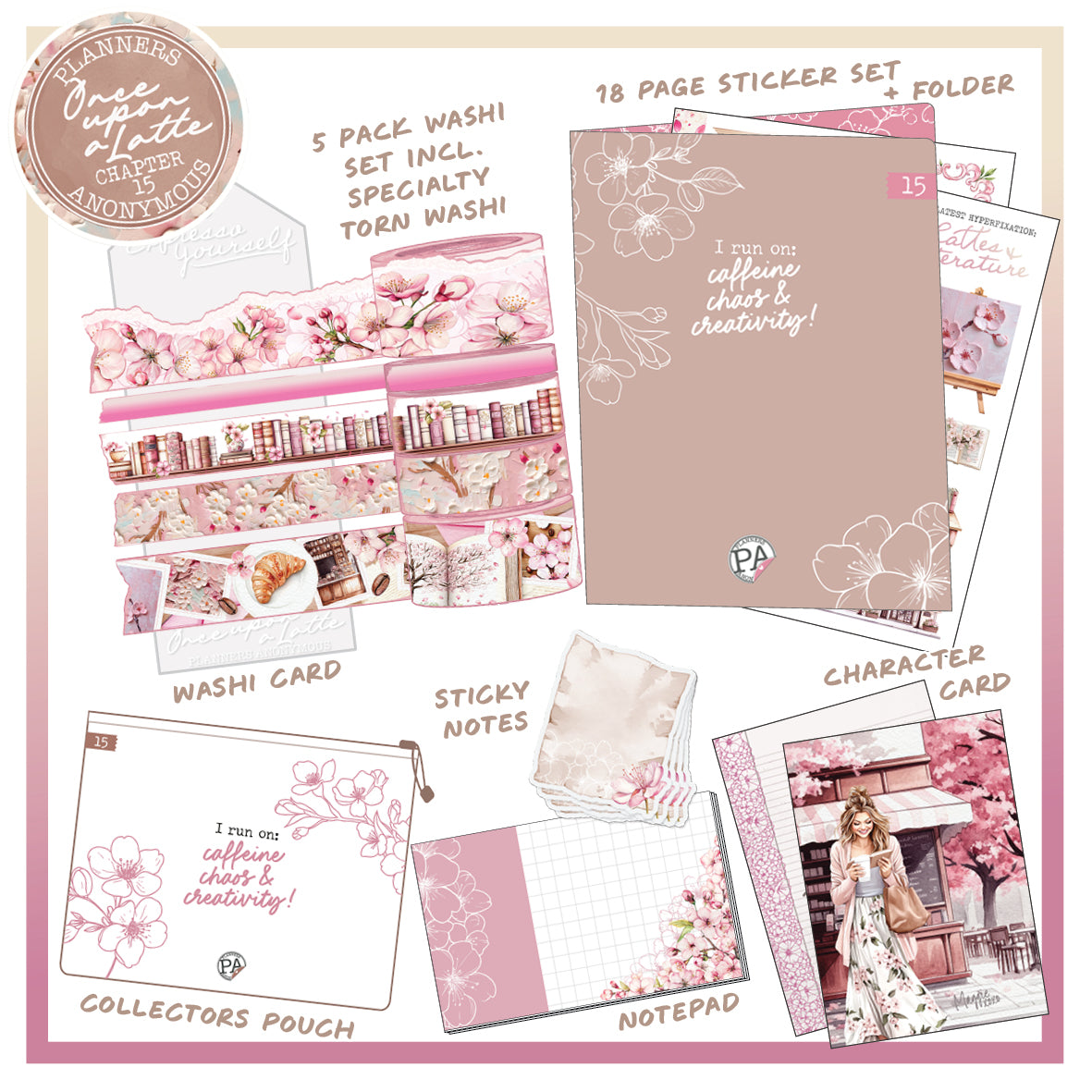 CH15: Once Upon a Latte Planner Lover Kit