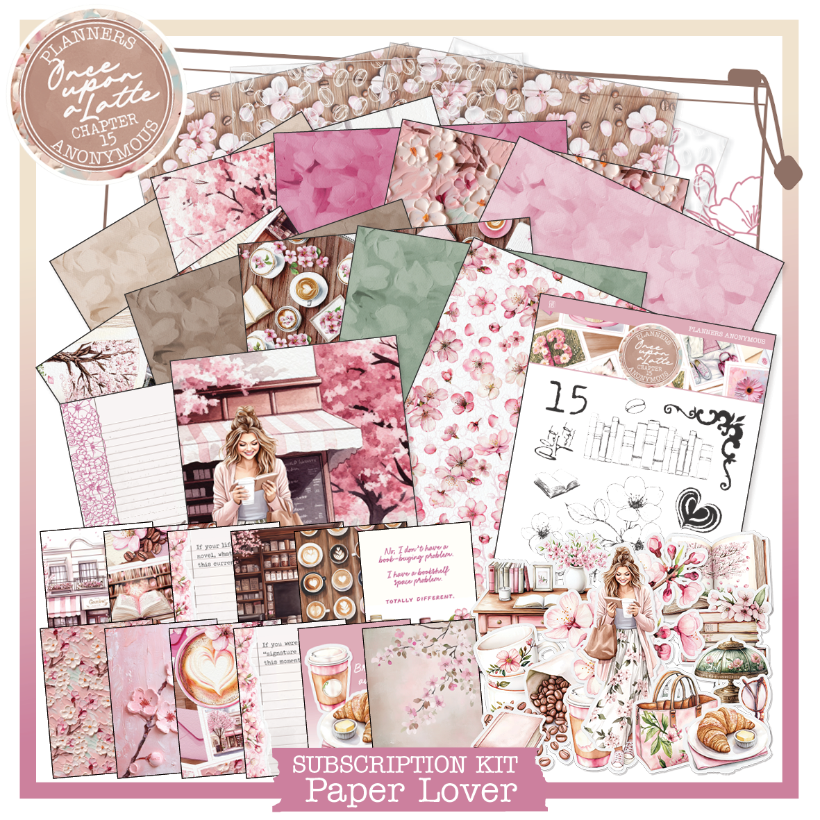 CH15: Once Upon a Latte Paper Lover Kit