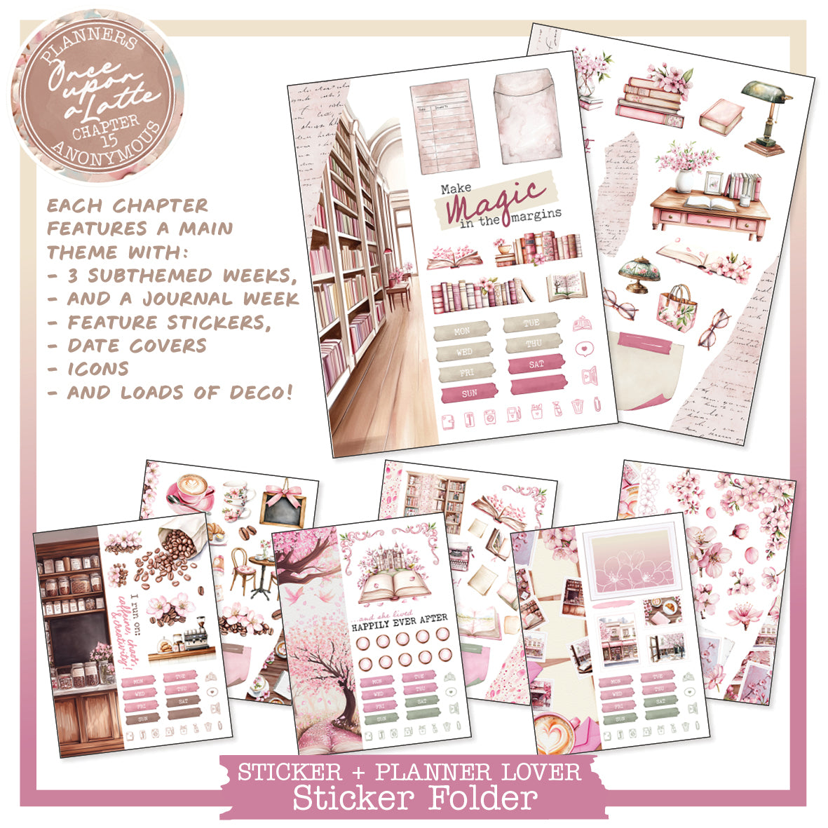 CH15: Once Upon a Latte Planner Lover Kit