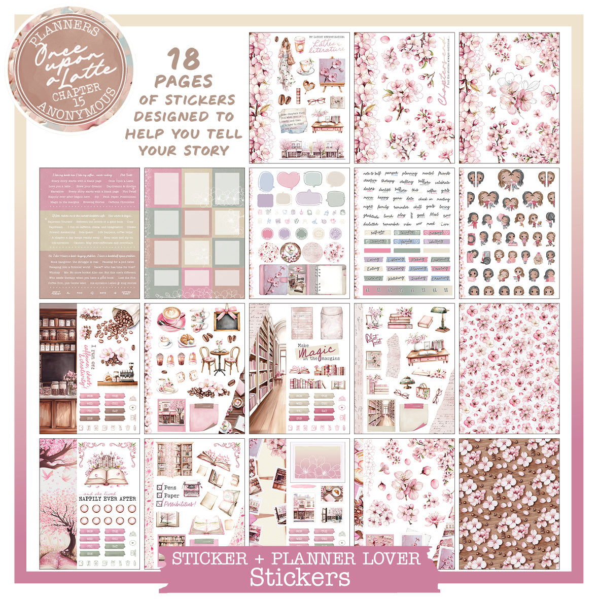 CH15: Once Upon a Latte Planner Lover Kit