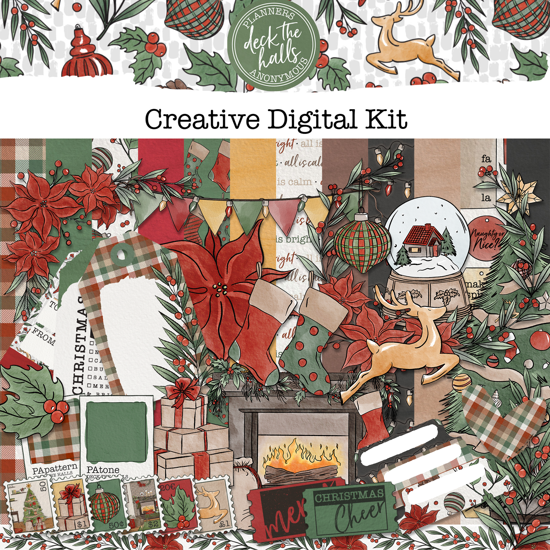 Deck the Halls Creative Kit-(US)