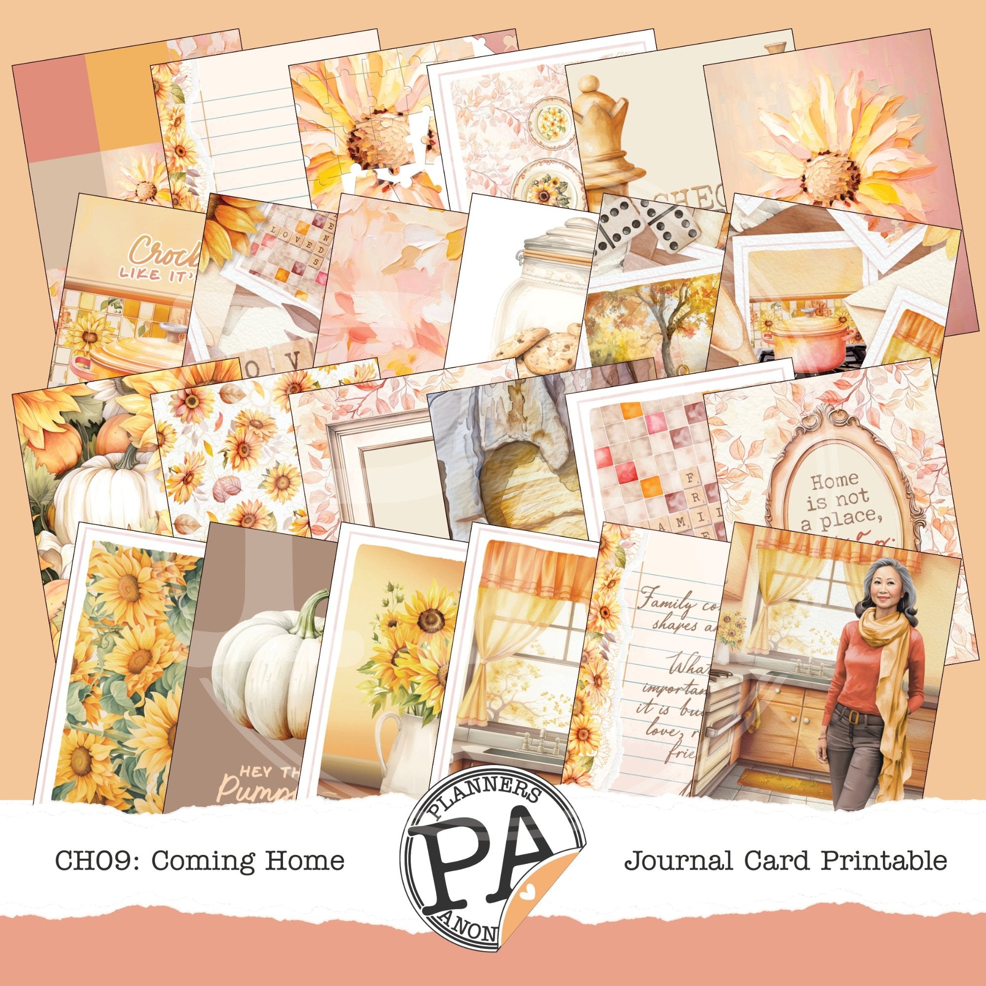 CH09: Coming Home Journal Card Printable