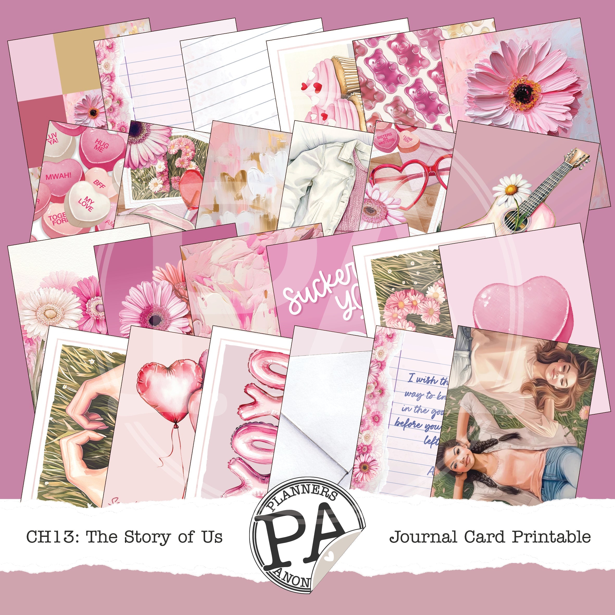 CH13: The Story of Us Journal Card Printable-(US)
