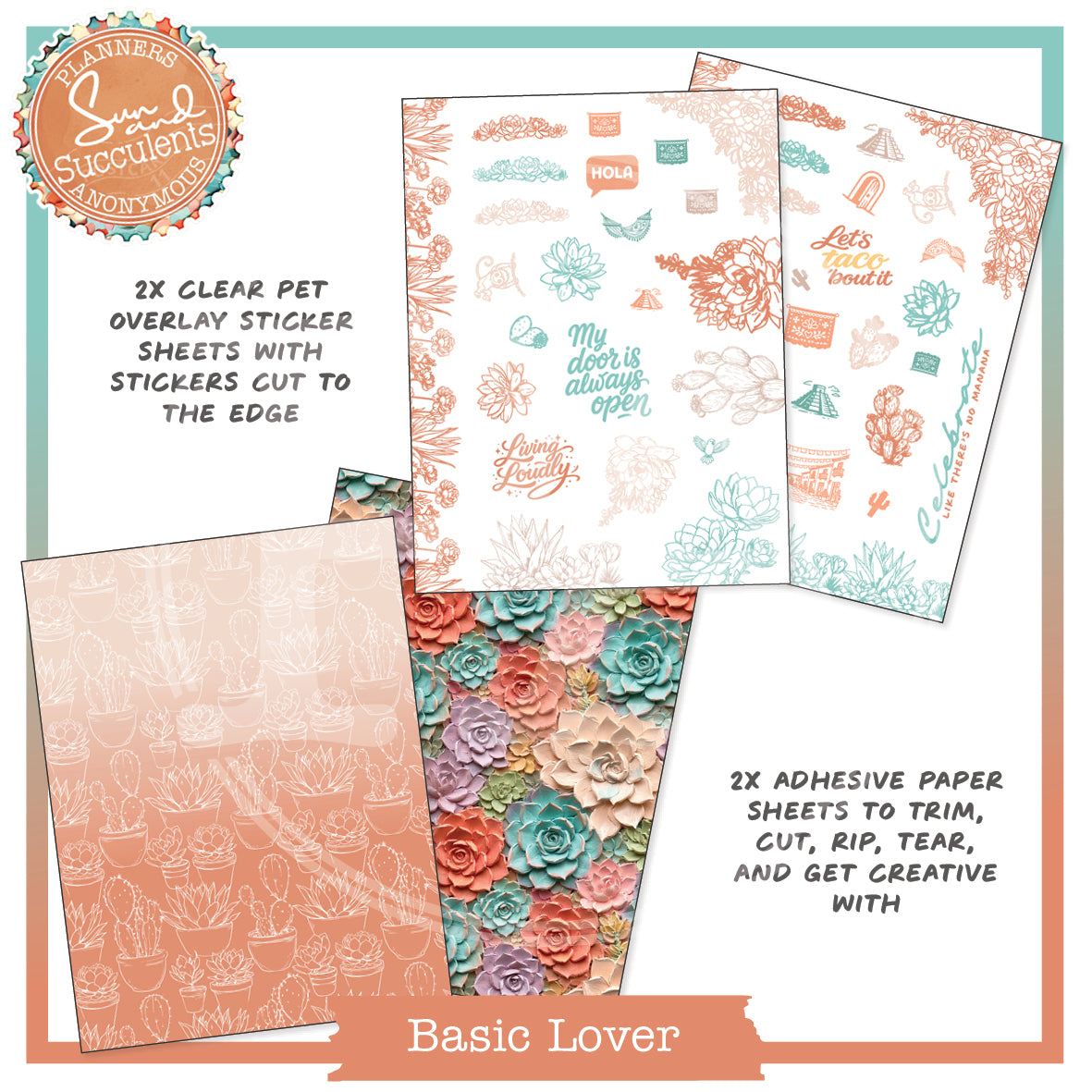 PC11: Sun and Succulents Basic Lover