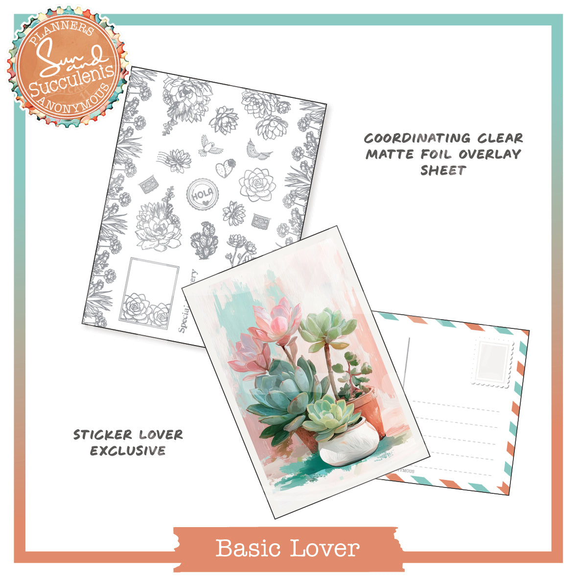 PC11: Sun and Succulents Basic Lover
