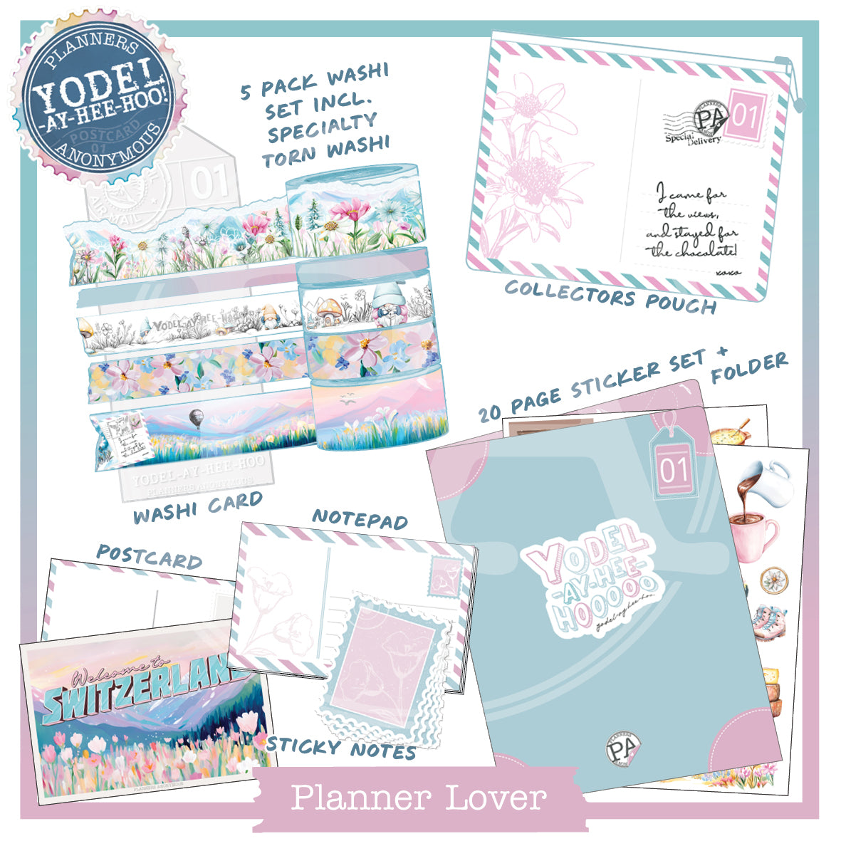 PC01: Yodel Planner Lover Kit