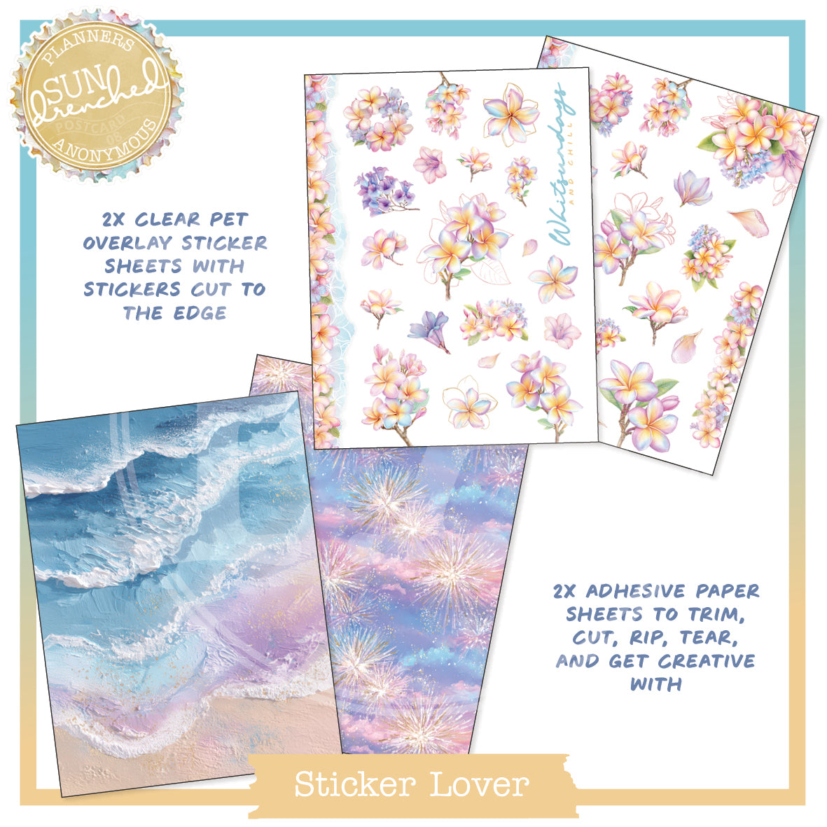 PC08: Sun Drenched Planner Lover Kit