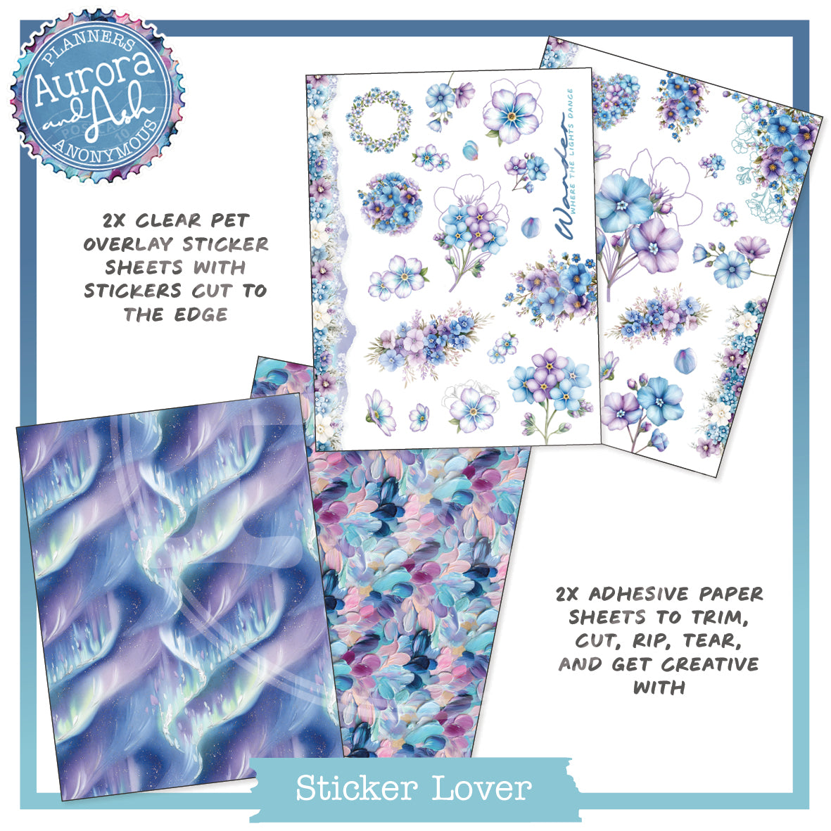 PC10: Aurora and Ash Sticker Lover