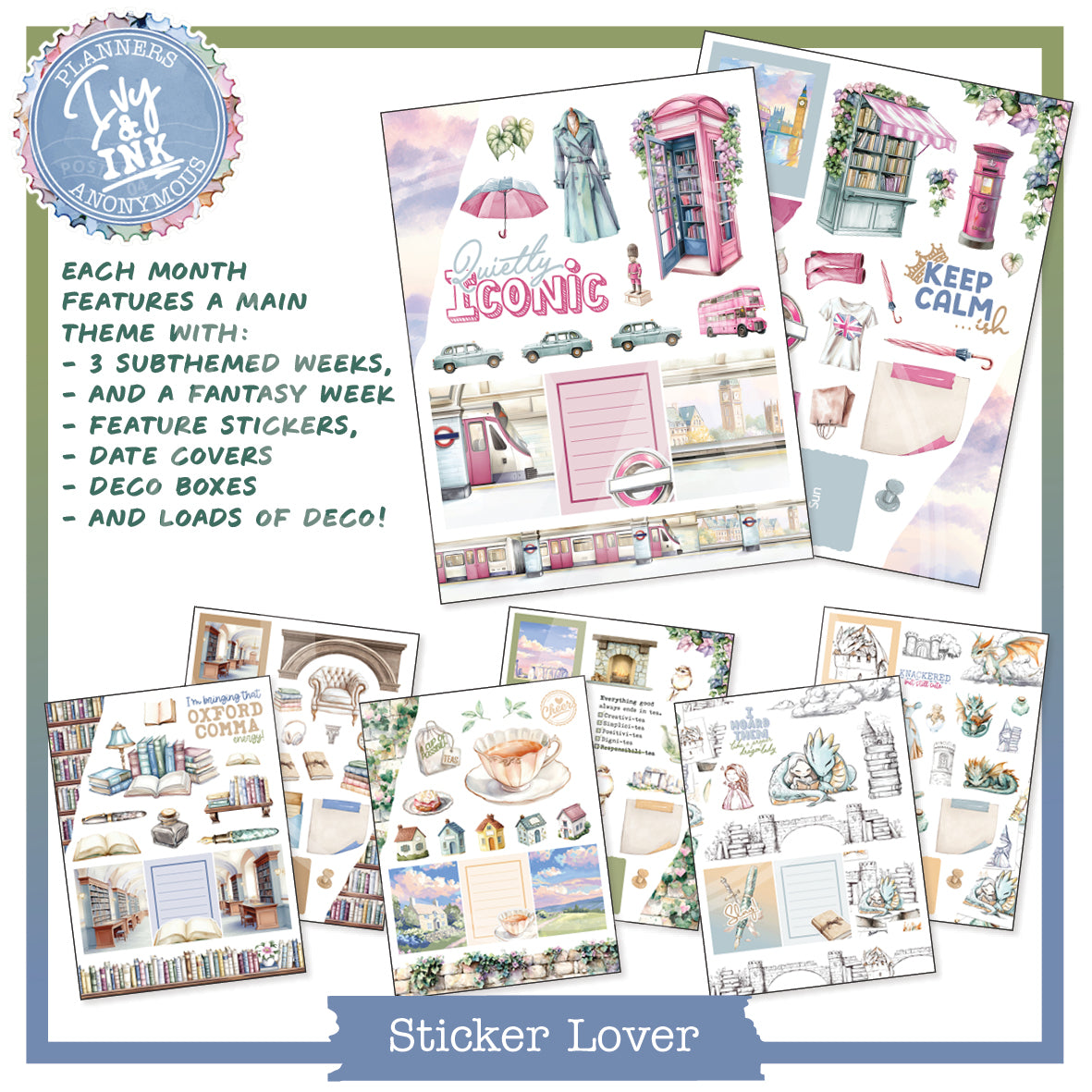 PC04: Ivy & Ink Sticker Lover