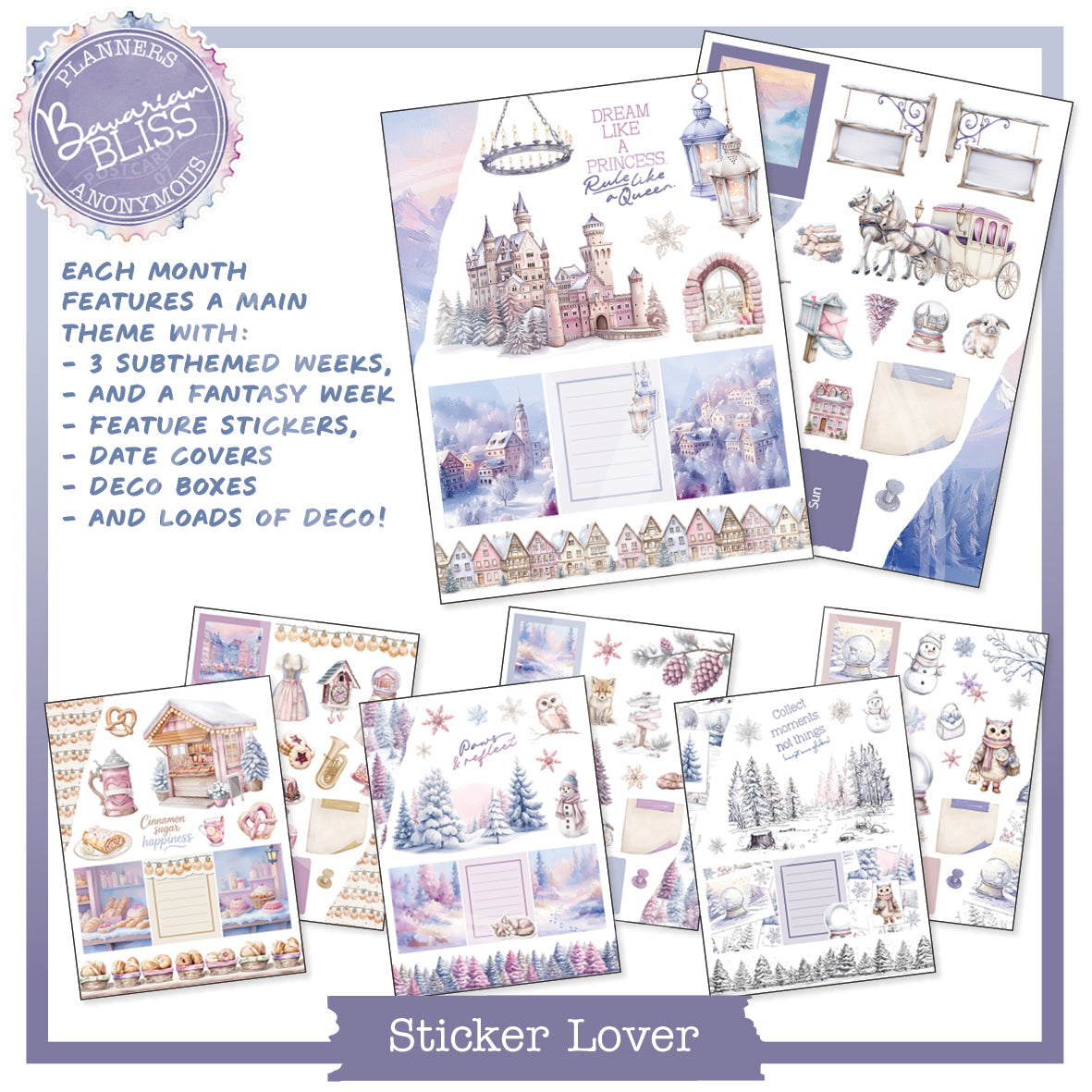 PC07: Bavarian Bliss Planner Lover Kit
