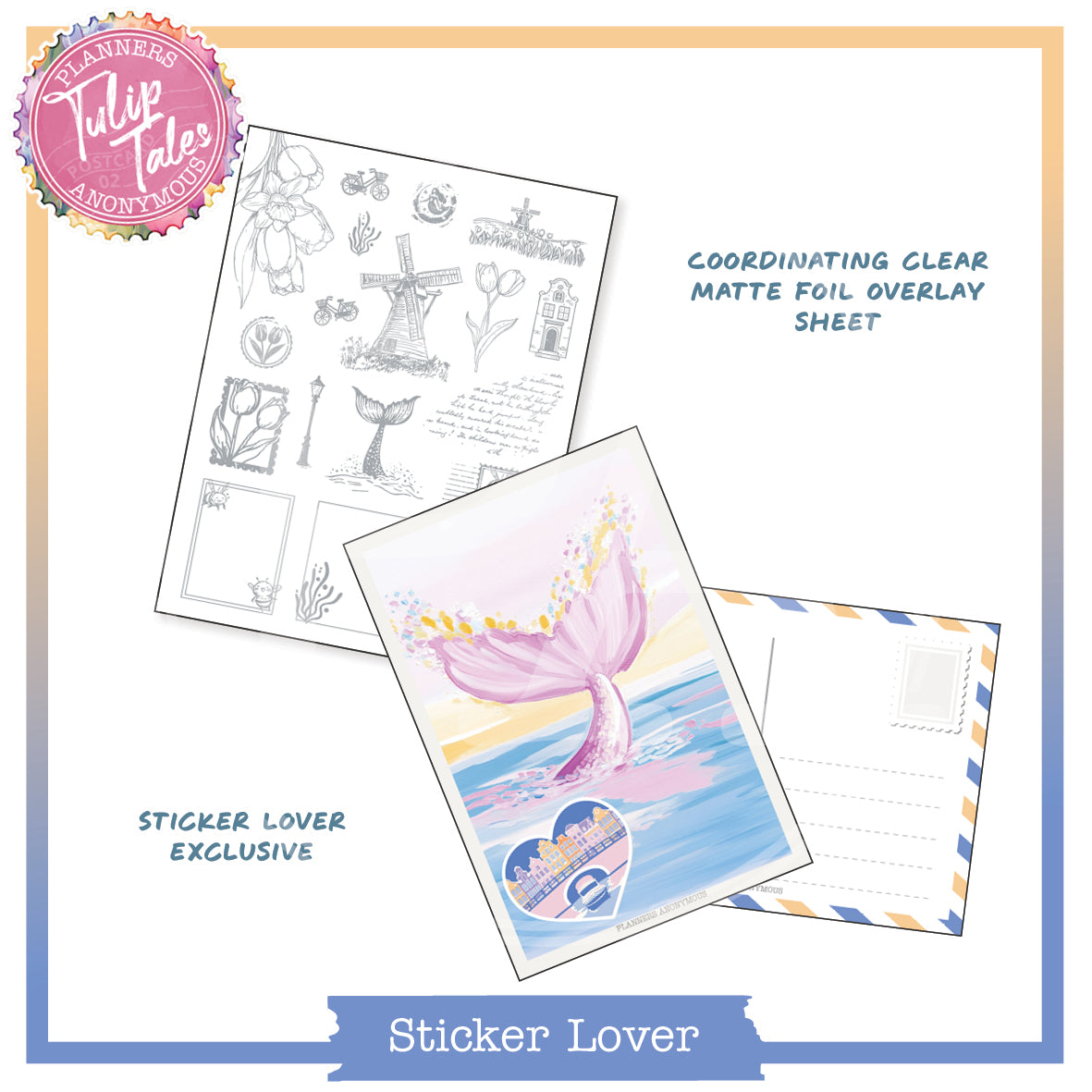 PC02: Tulip Tales Planner Lover Kit