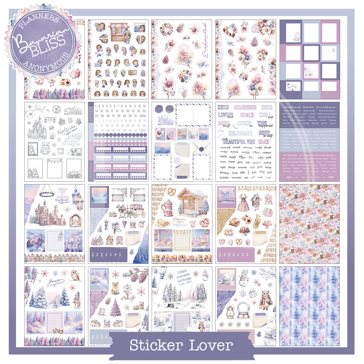 PC07: Bavarian Bliss Planner Lover Kit