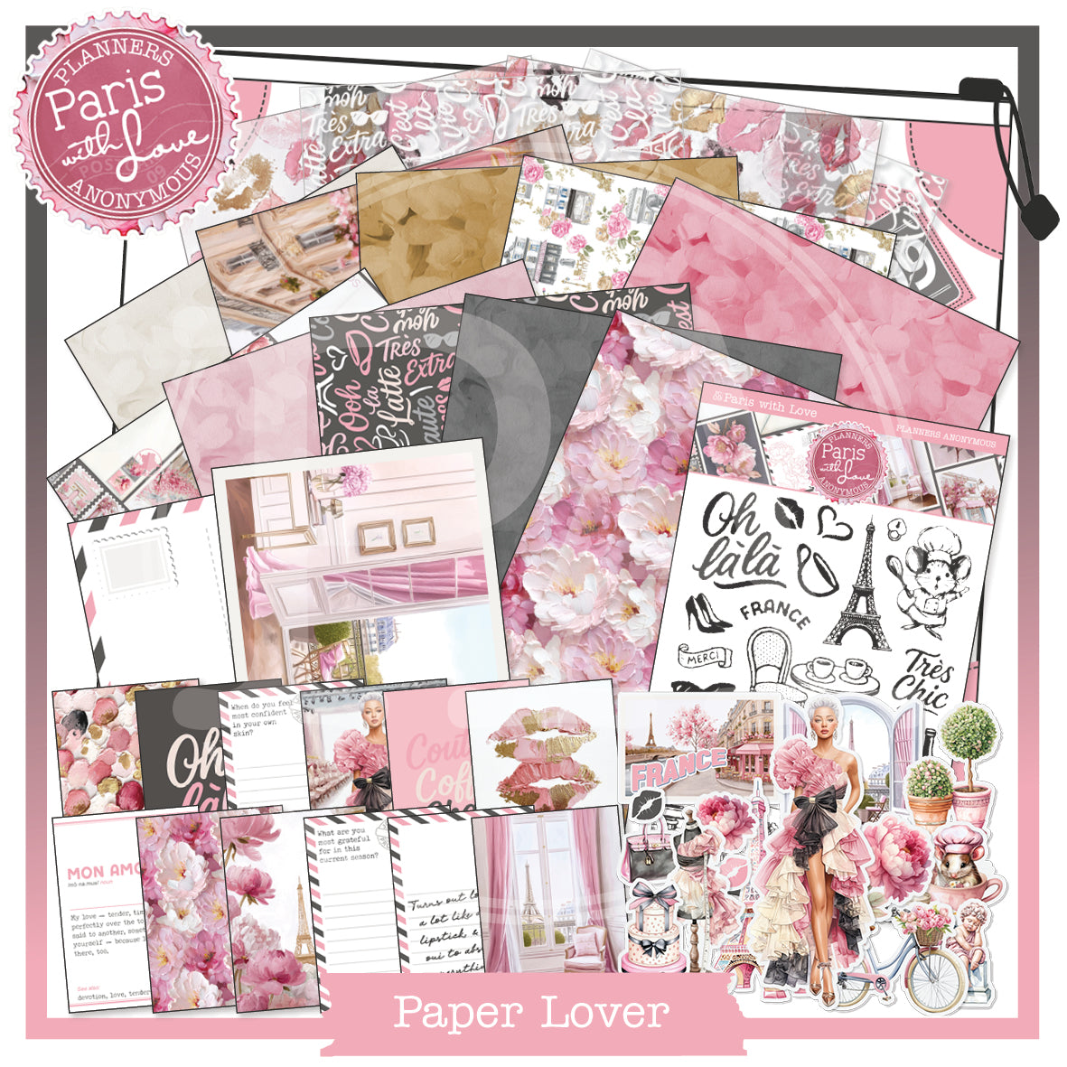 PC09: Paris with Love Paper Lover Kit