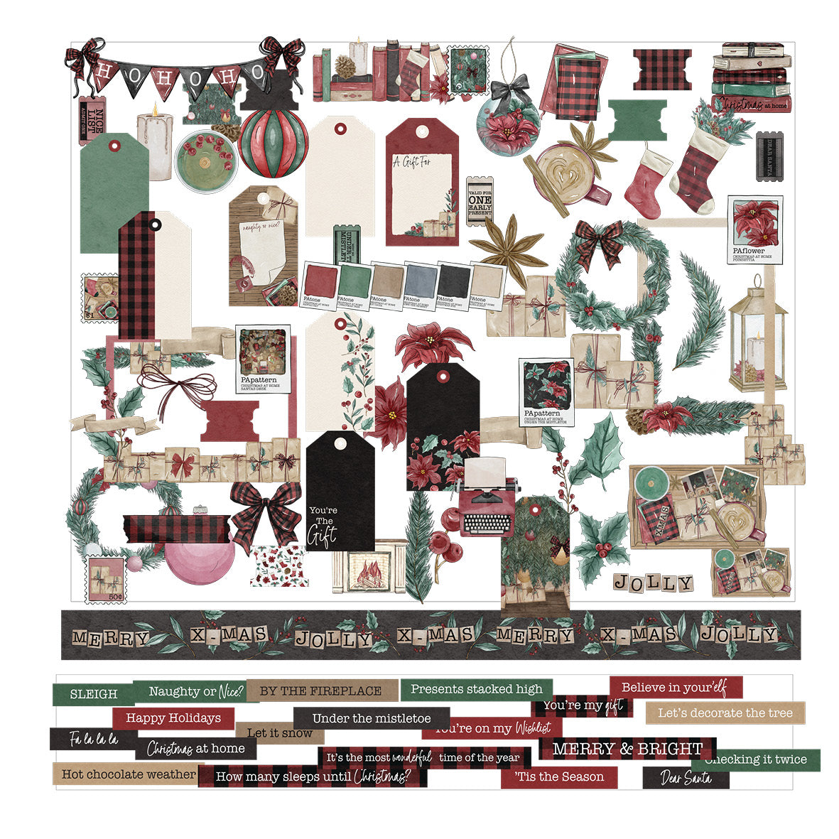 Christmas at Home Creative Kit-(US)