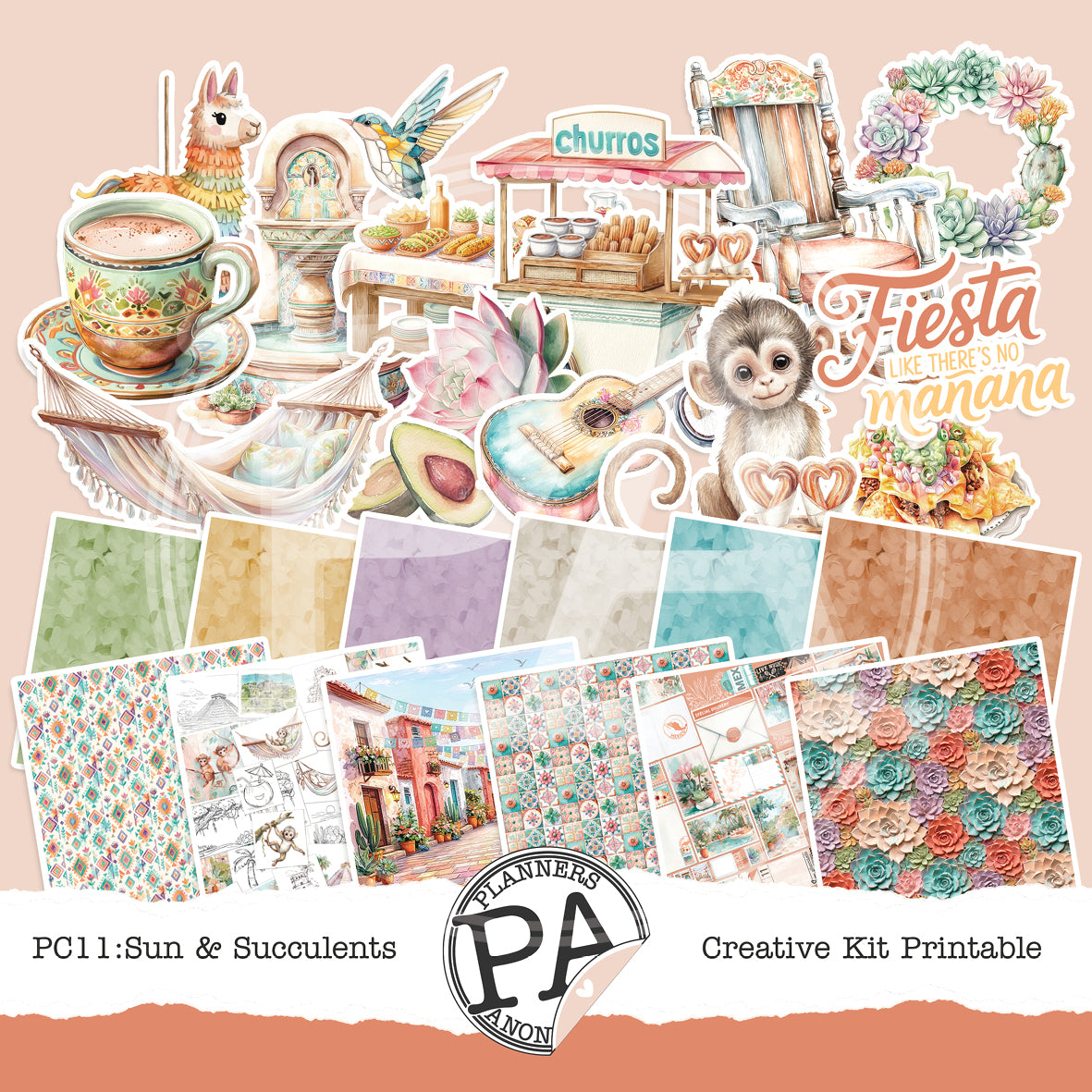 PC11: Sun and Succulents Creative Kit