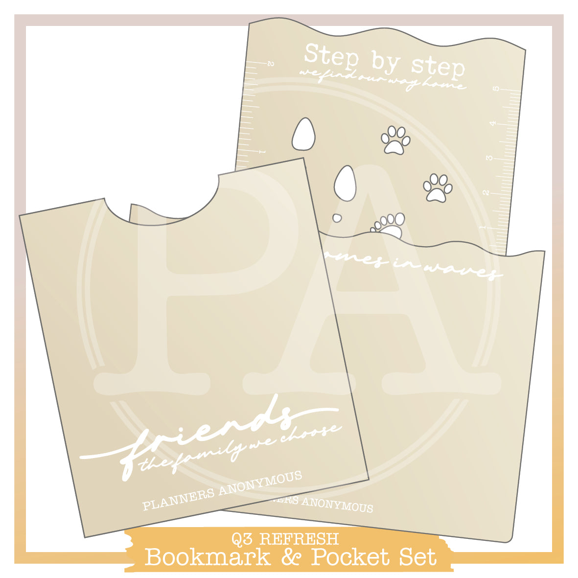 Free gift - Bookmark and pocket set (Q3)