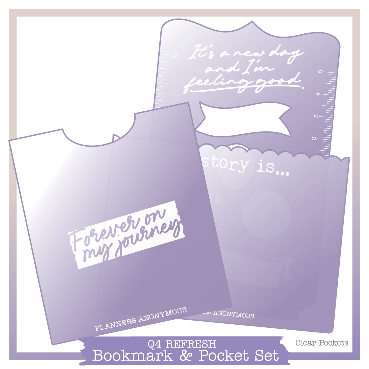 Free gift - Bookmark and pocket set (Q4)