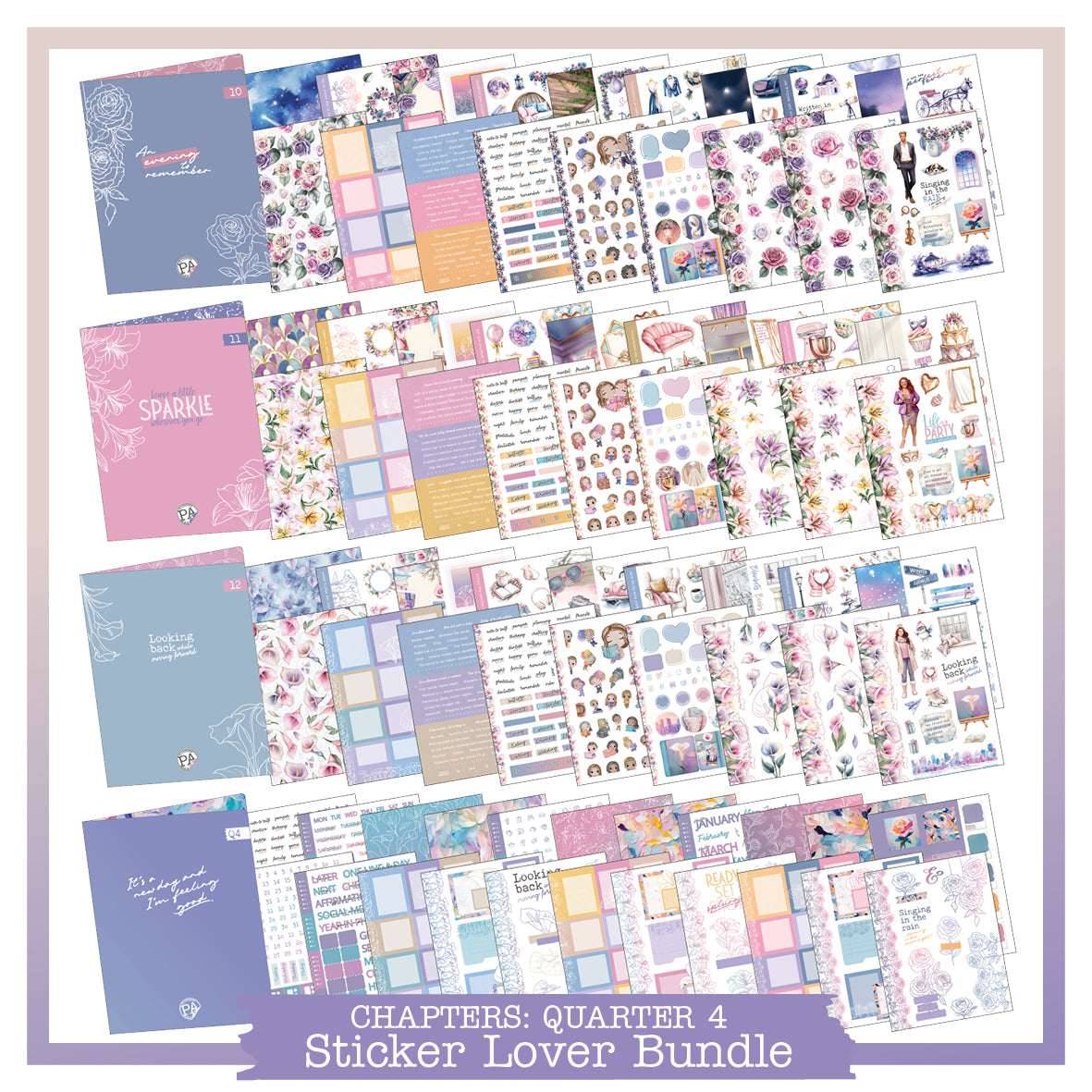 Chapters: Q4 Sticker Lover Bundle